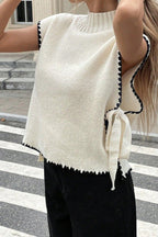 Karla side bow vest