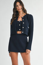 Rose cardigan Set