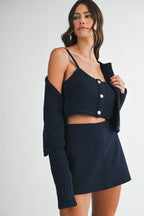 Rose cardigan Set