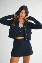Rose cardigan Set