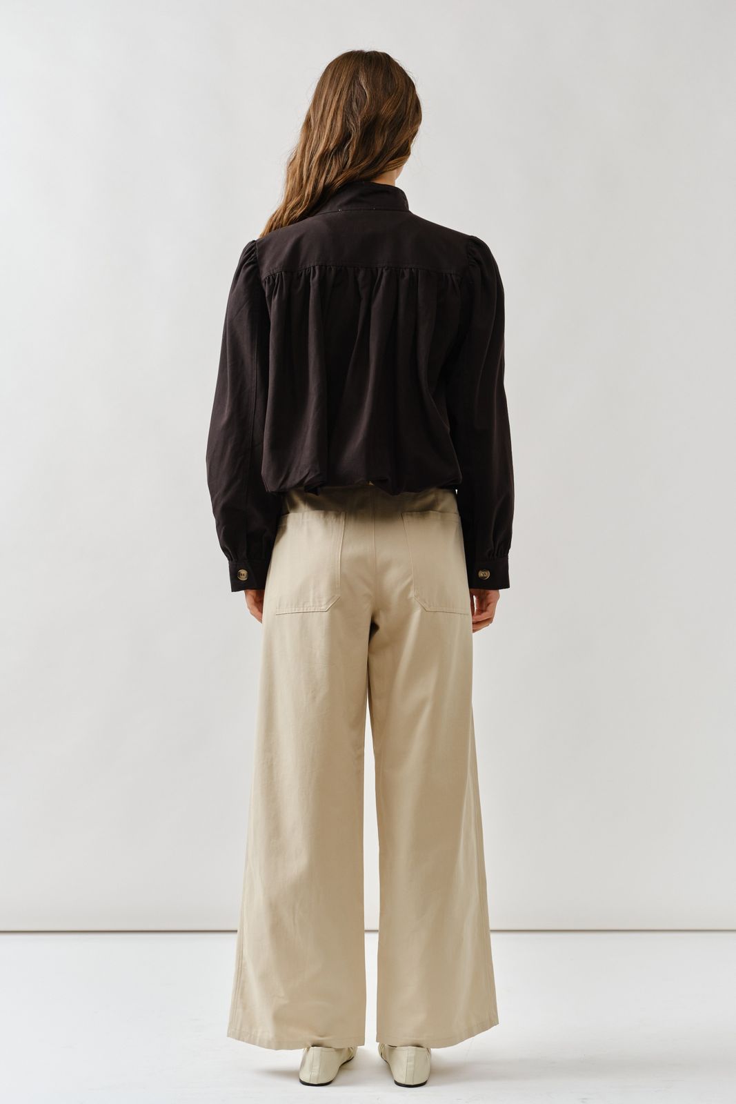 Emily ballon trench jacket