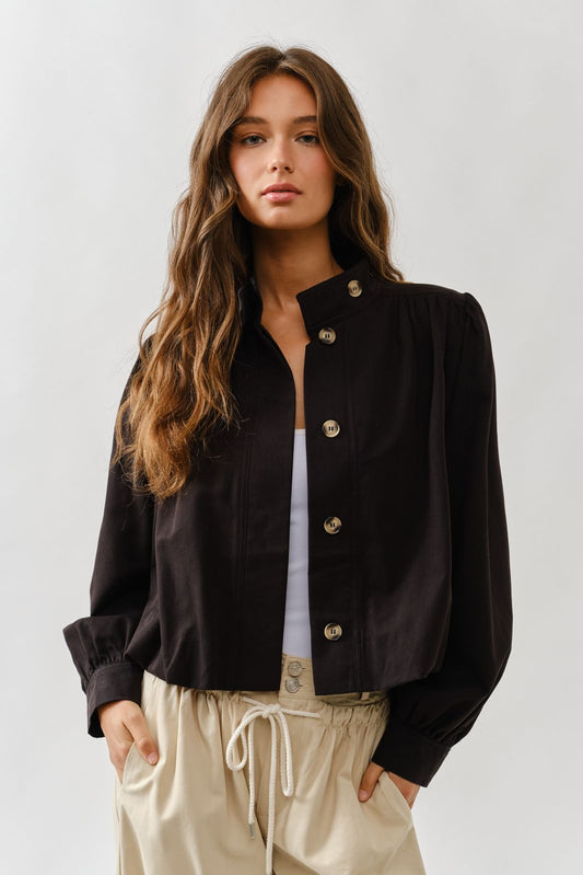 Emily ballon trench jacket