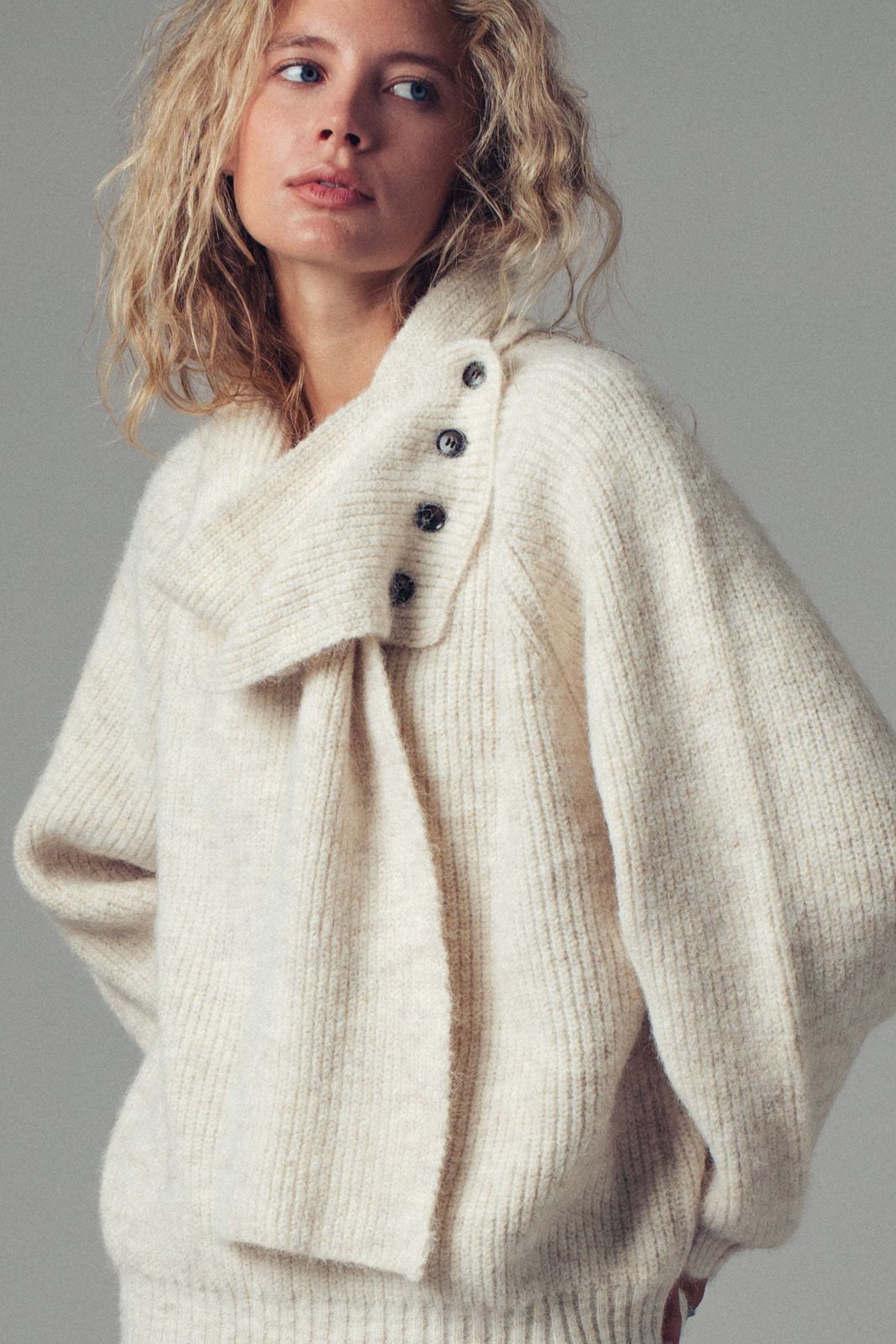 Margaret Scarf Sweater