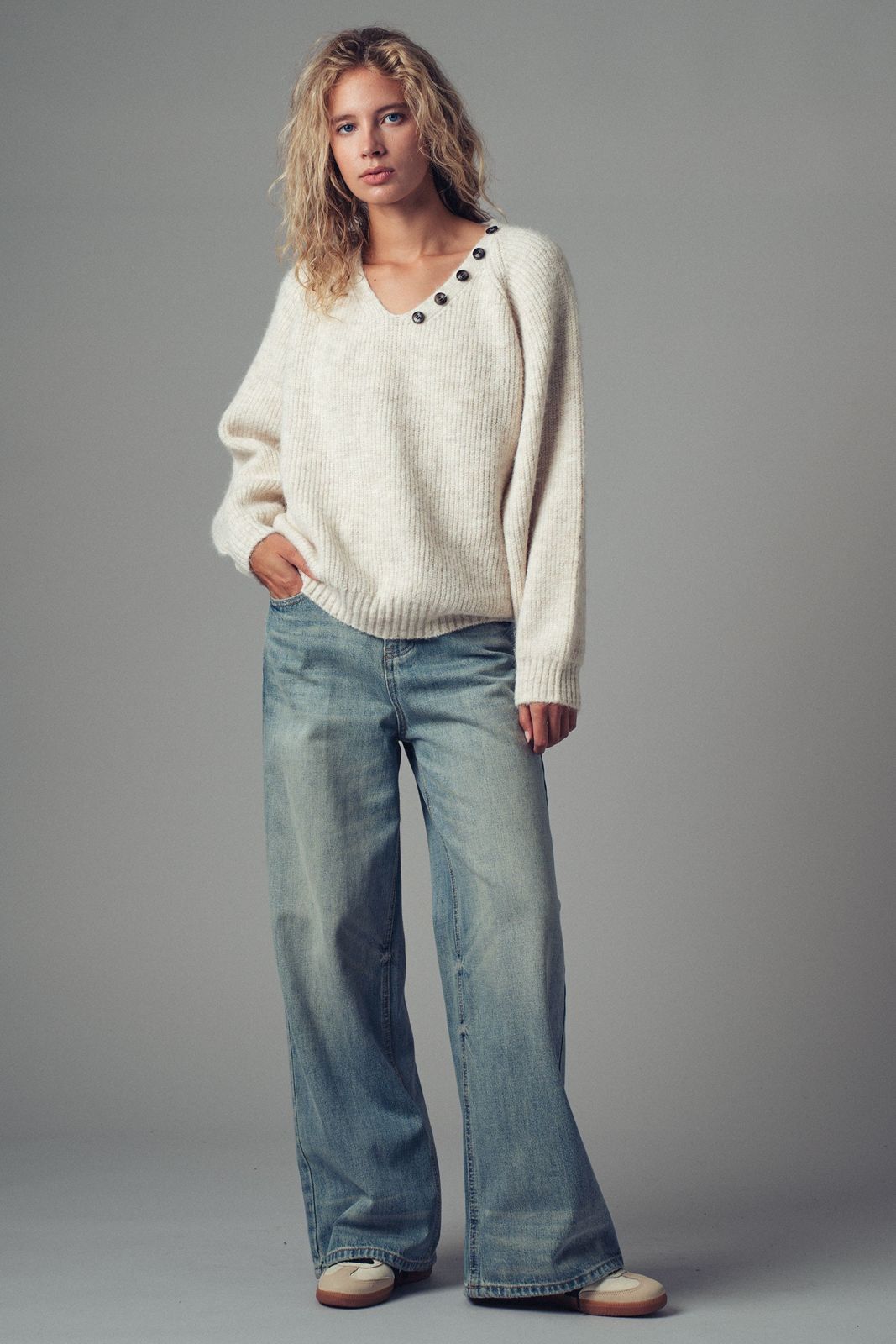 Margaret Scarf Sweater