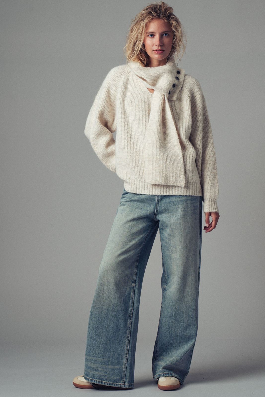 Margaret Scarf Sweater