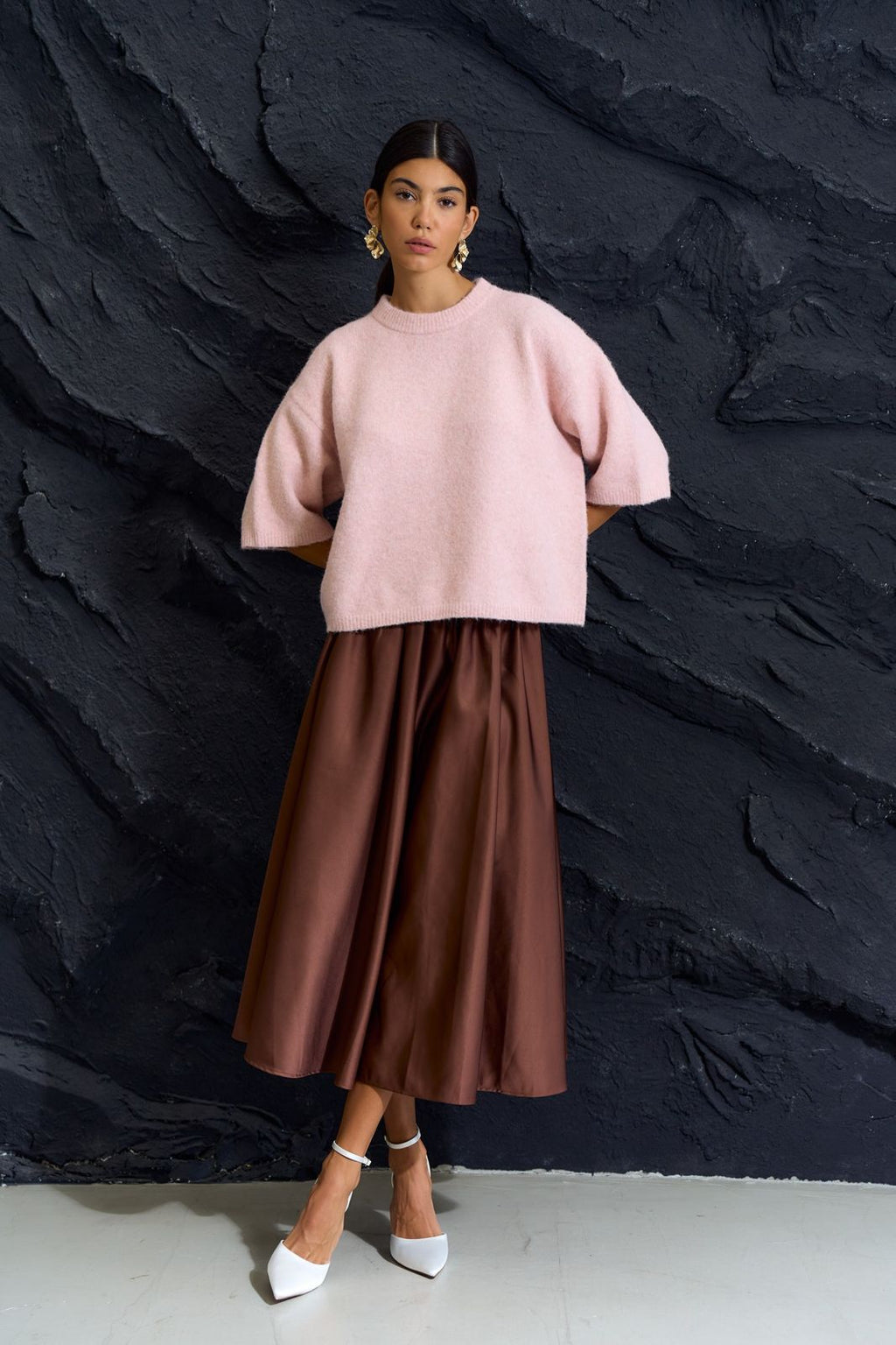 Pink Sweater Top