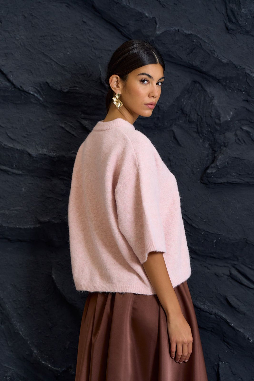 Pink Sweater Top
