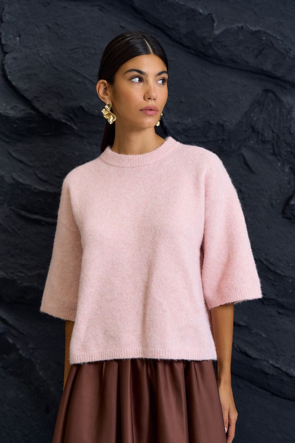 Pink Sweater Top