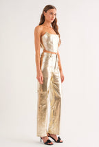 Kaia Gold Pants