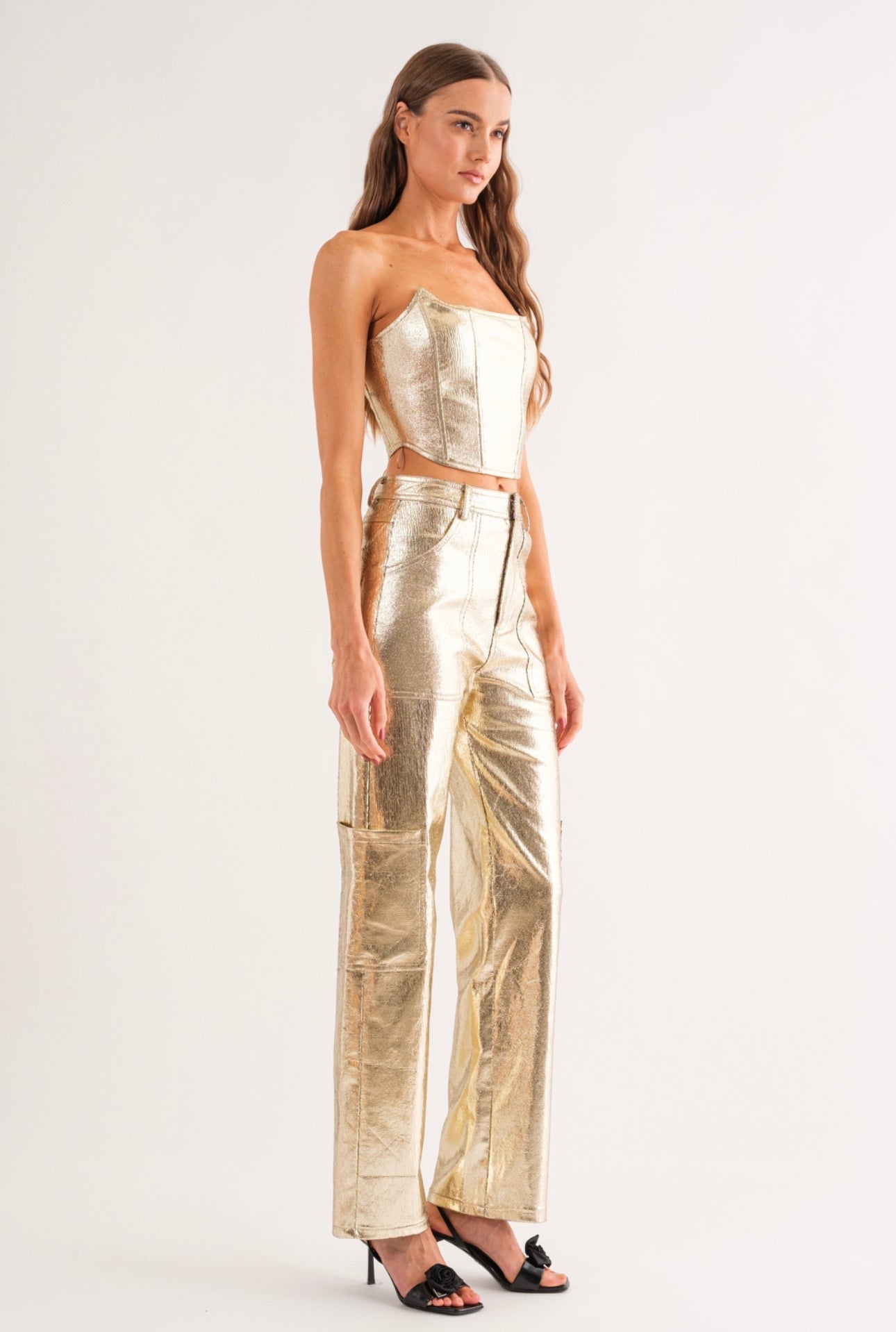 Kaia Gold Pants