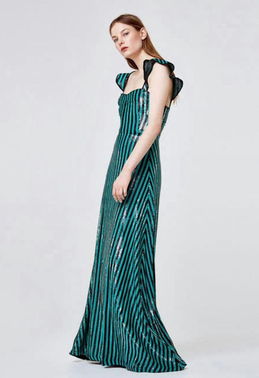 Vestido Uterqüe lentejuelas