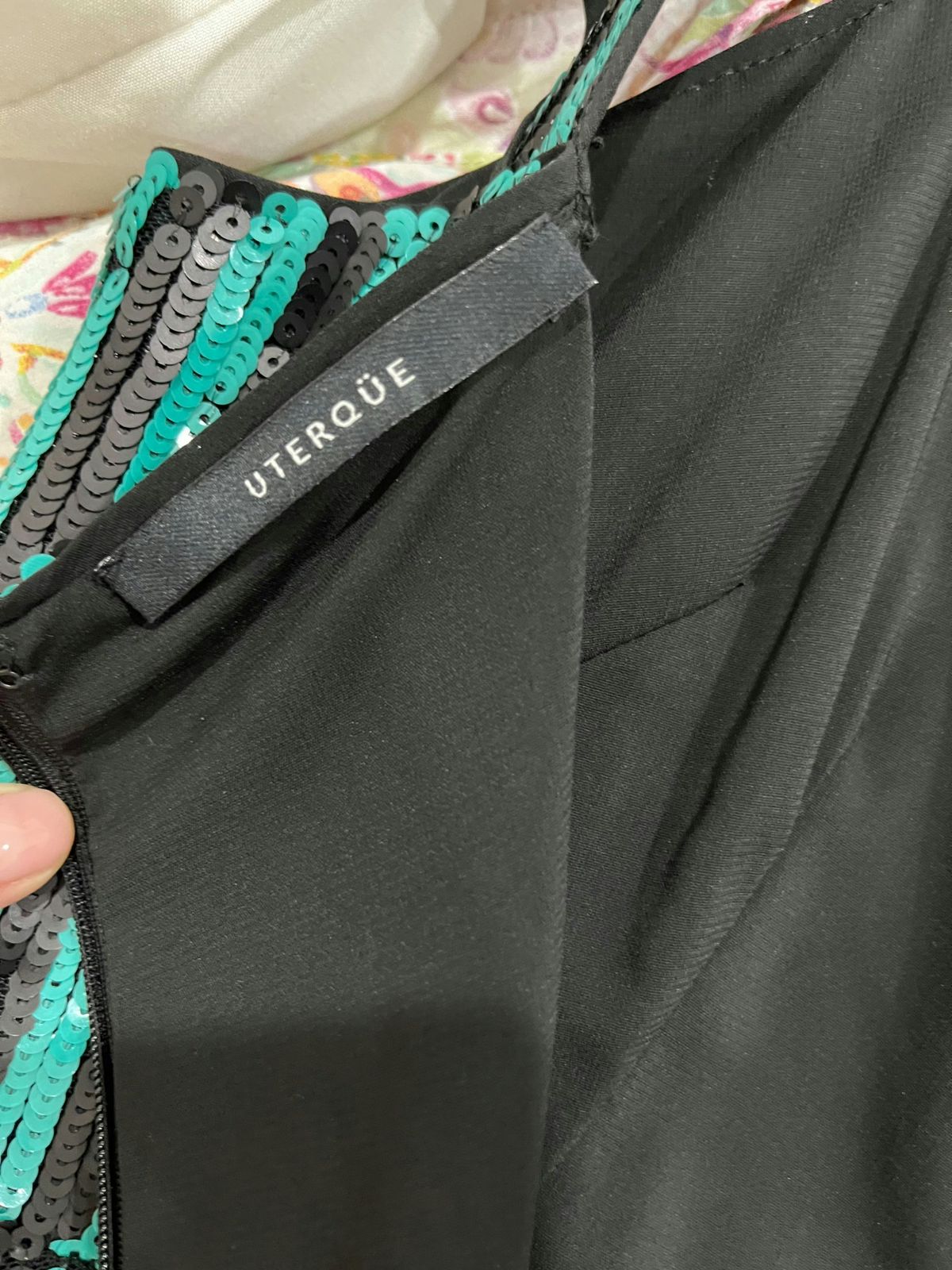 Vestido Uterqüe lentejuelas