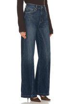 Flare high rise jeans