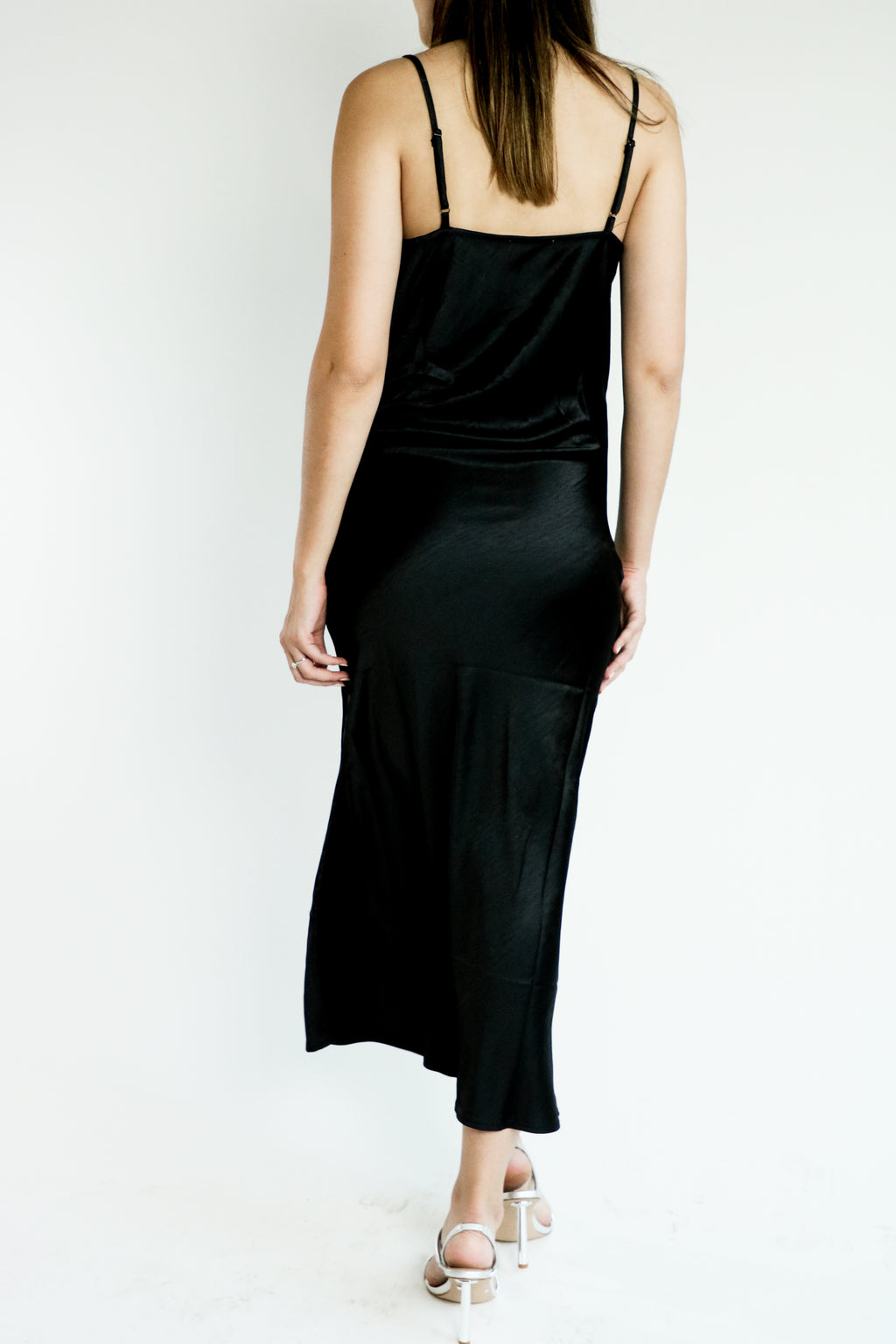 Satin Midi Dress